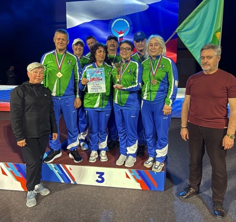 На почетном пьедестале