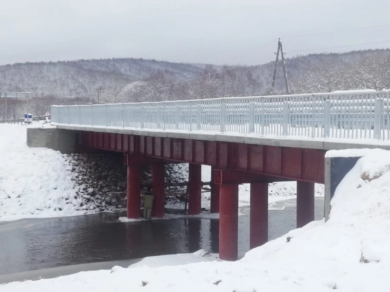 Новый мост вновь соединил разделенные села в Восходовском сельском округе