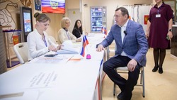 Валерий Лимаренко проголосовал на выборах президента Российской Федерации