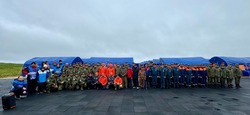 На острове Шумшу состоялось торжественное открытие военно-патриотического лагеря.