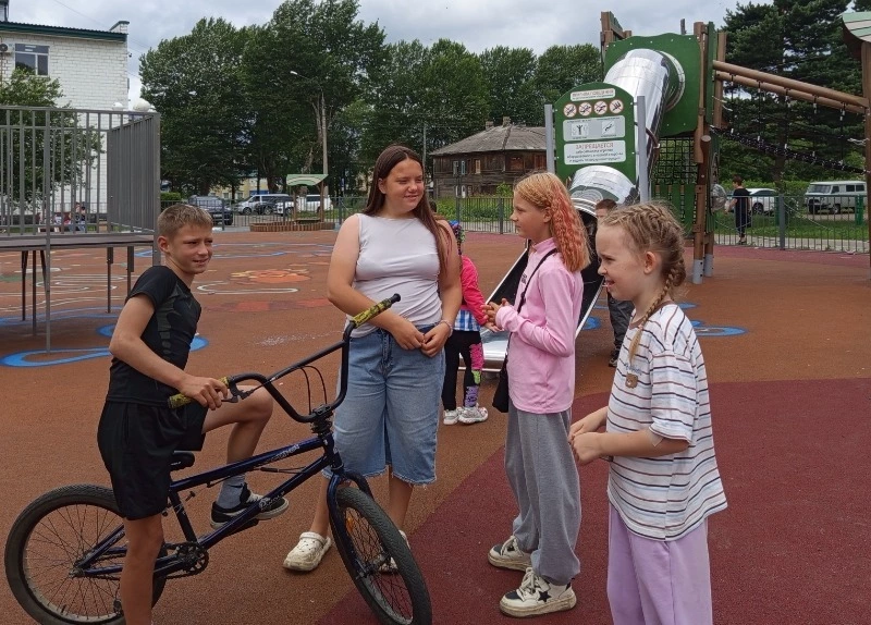 На радость детворе