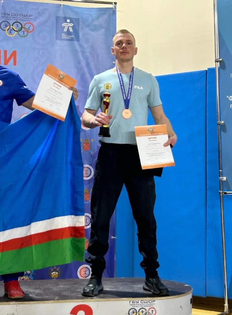 Игорь Кислицын из Адо-Тымово – бронзовый призер чемпионата России по мас-рестлингу