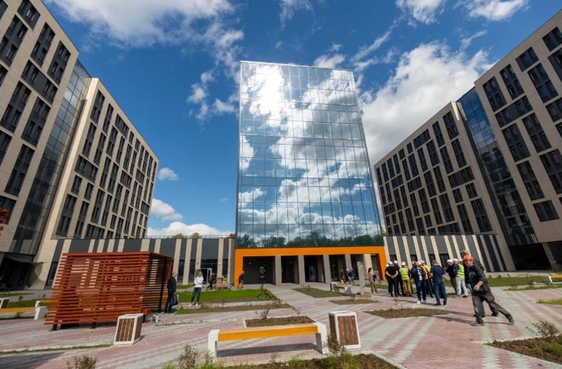 В студенческом городке СахалинТех завершаются пуско-наладочные работы