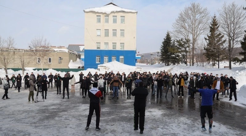 Всероссийский спортивный зимний марафон «Сила России» стартовал на Сахалине