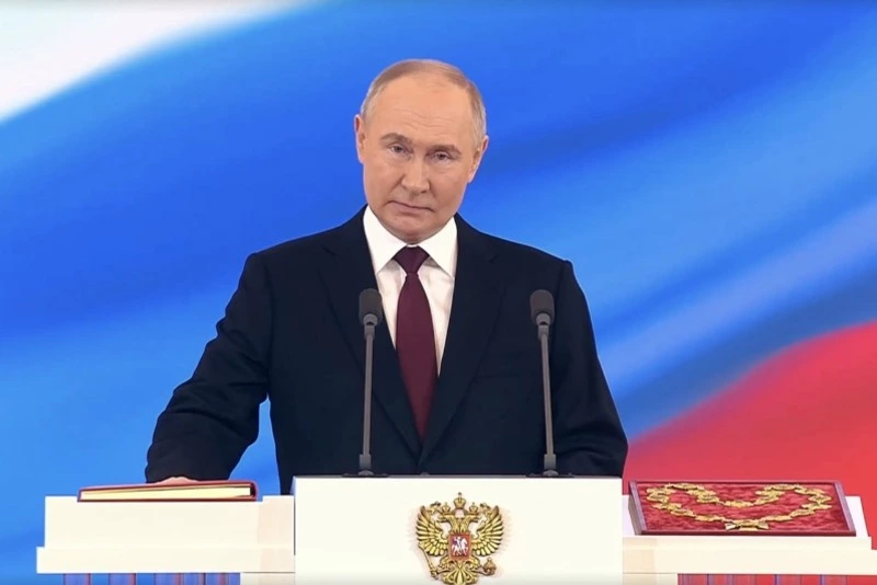 Вчера, 7 мая, в Большом Кремлевском дворце состоялась инаугурация Президента РФ Владимира Путина.