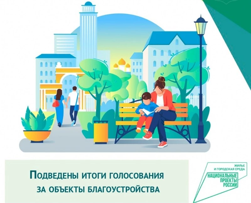 Определены победители всероссийского голосования за объекты благоустройства