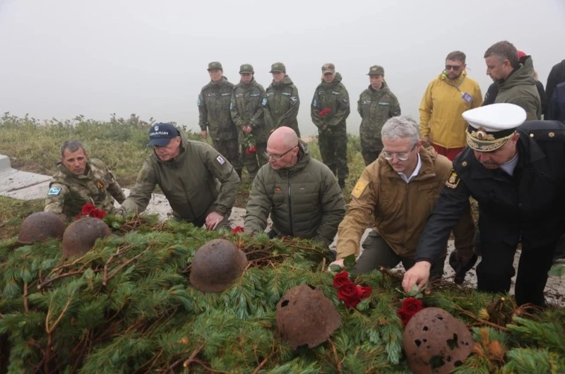 На острове Шумшу состоялись патриотические мероприятия