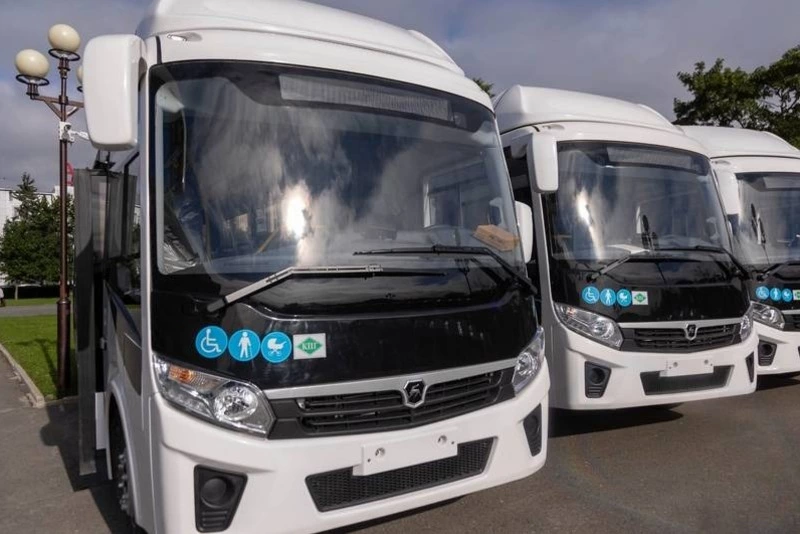 По Тымовскому району начнут курсировать новые пассажирские автобусы на газомоторном топливе