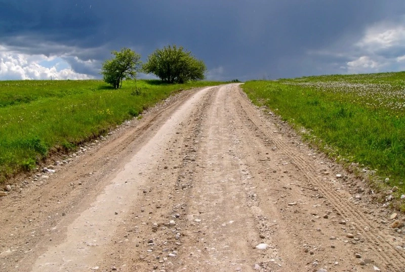 Разбитая дорога стала испытанием