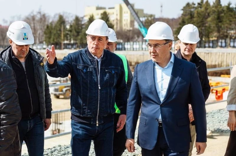 Федеральные власти высоко оценили темпы строительства кампуса СахалинТех